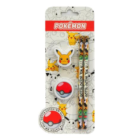 Pokemon Pikachu 4pc Stationery Set £2.99